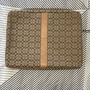 Authentic Coach Laptop or Tablet Case